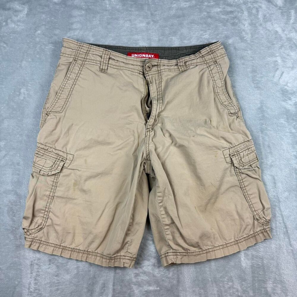 Union-bay Men's Tan and Cream Shorts
